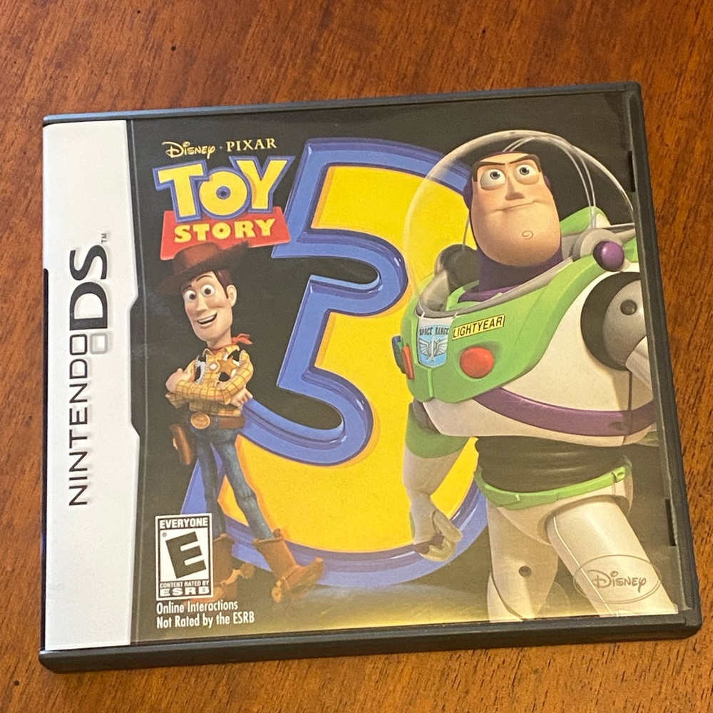 Nintendo DS Disney Pixar Toy Story 3 Game Complete Case Instructions